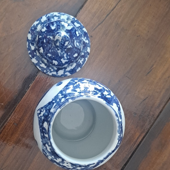 🧿Blue and White Heart Jar🧿 - Picture 6 of 12